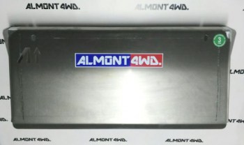Protección frontal 8mm para paragolpe ASFIR Nissan Navara D23